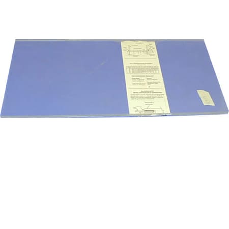 Allpoints Divider - Clear, Plastic  19-1/4" X 10" X 1/4" 8010152